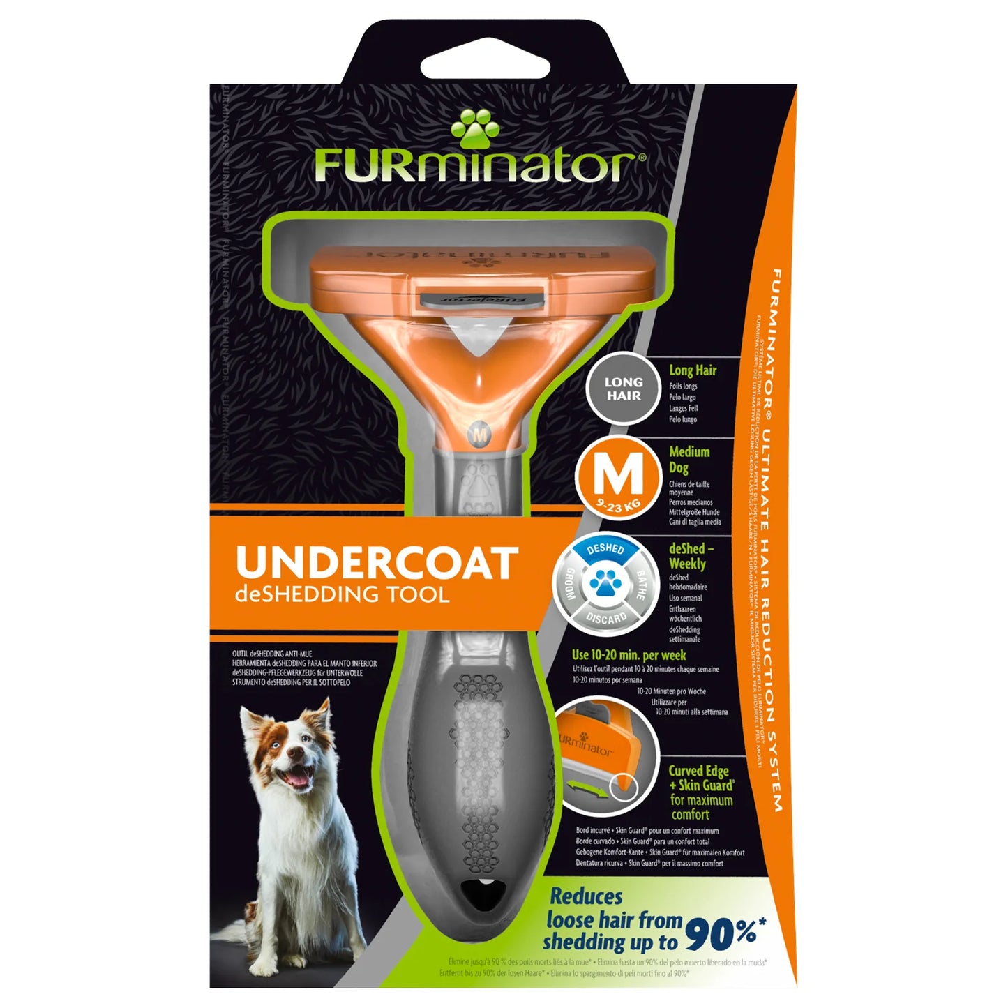 FURminator – Undercoat Deshedding Tool - Long Hair