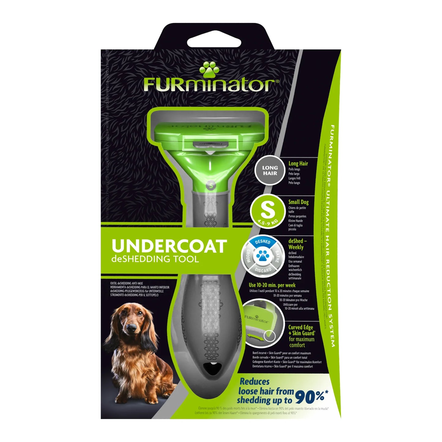 FURminator – Undercoat Deshedding Tool - Long Hair
