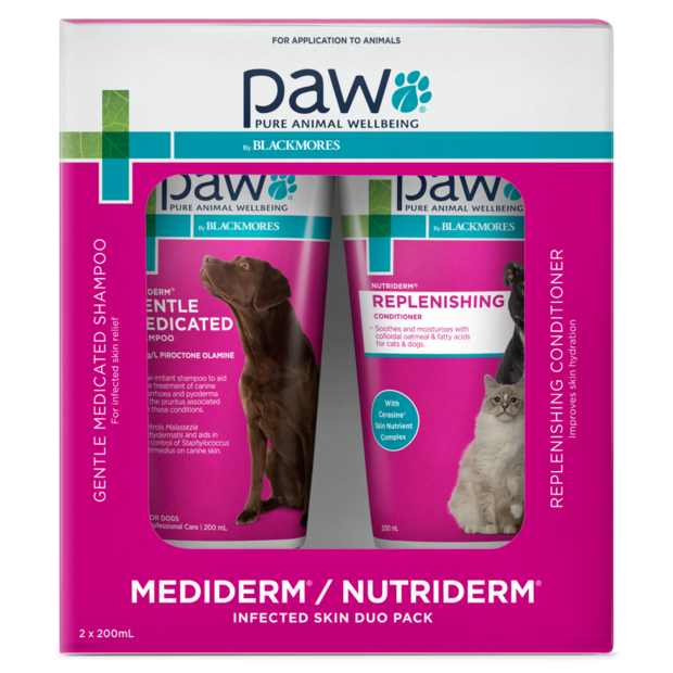 Blackmores: Paw – Infected Skin Duo Pack Shamppo & Conditioner